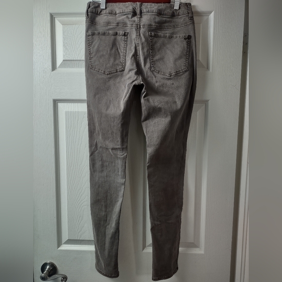 Women's Pre-Loved American Eagle Gray Hi Rise Jegging Size 8 - Picture 4 of 10